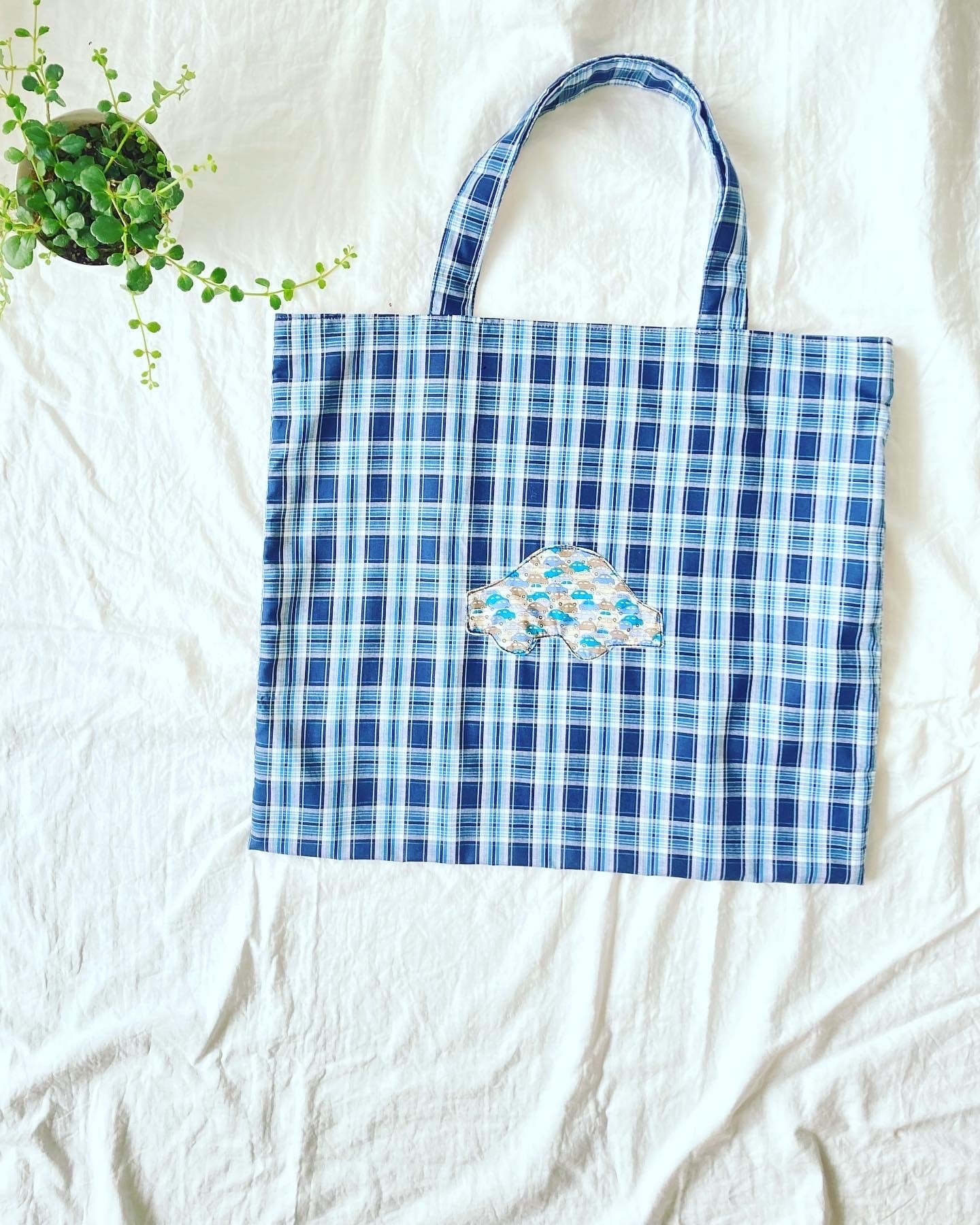 LIBERTY リバティカーズ&チェック レッスンバッグトートバッグA4対応