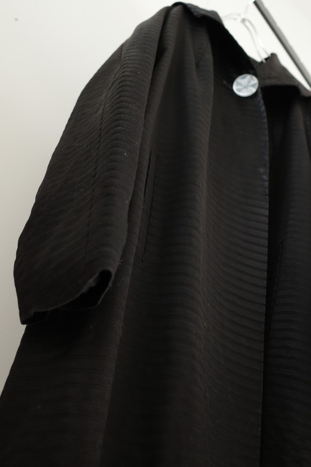 snow crystal black coat
