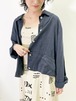 Vintage Linen Short Length Jacket