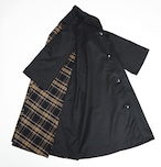 A line coat adult M / Black