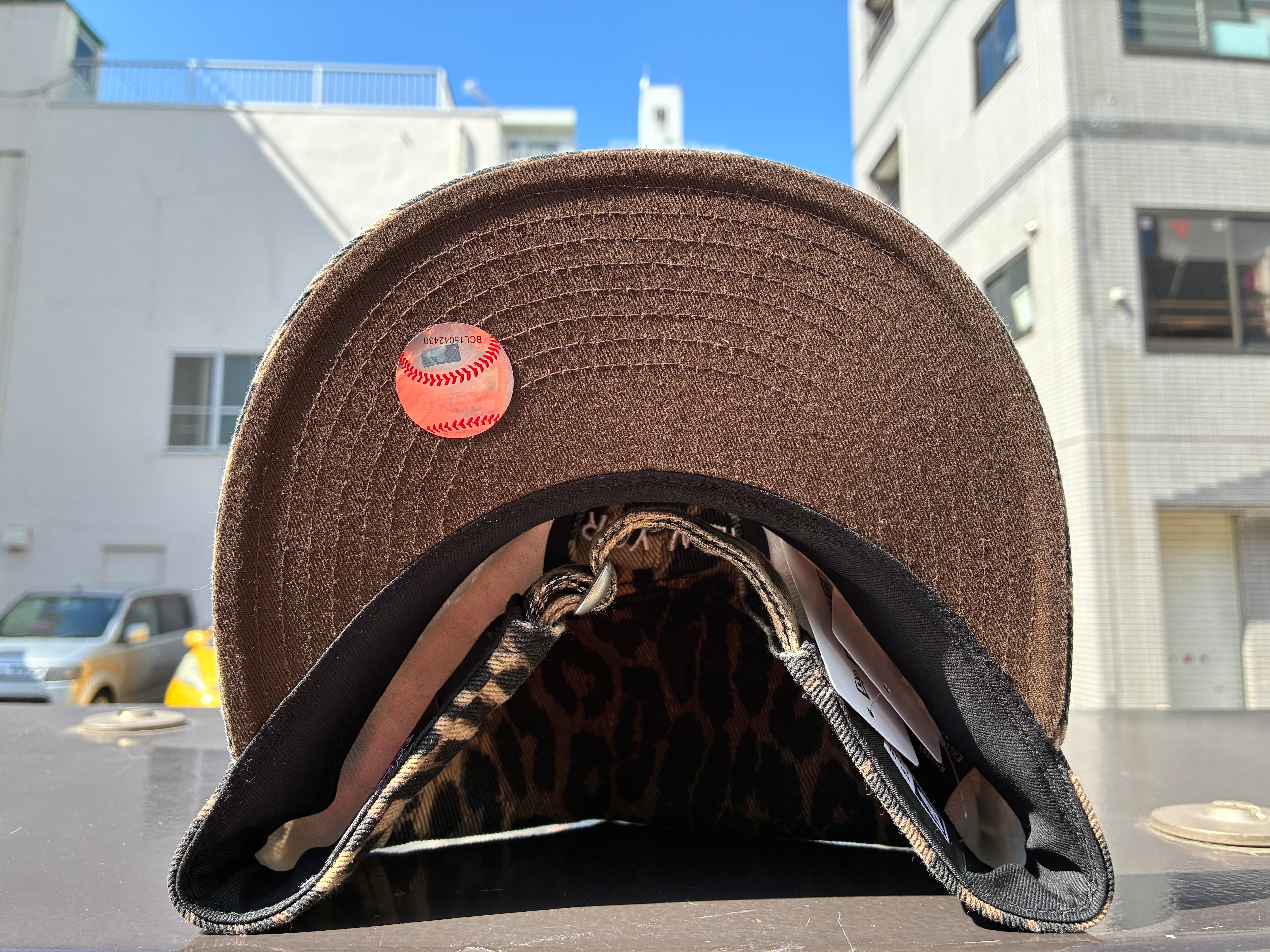NEW ERA Pillbox アジャスタブル ニューヨーク・ヤンキース レオパード
