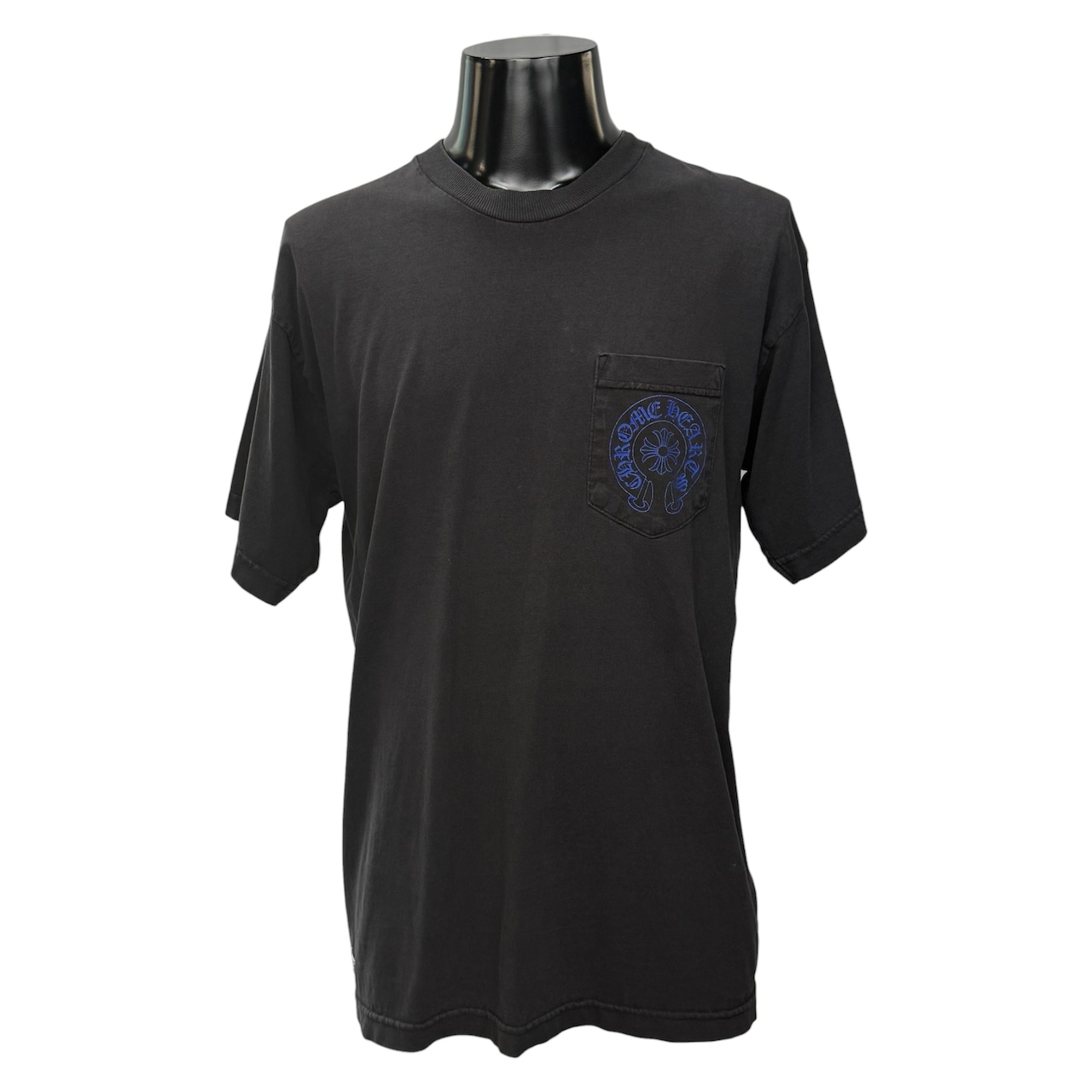 【CHROME HEARTS】クロムハーツ BLUE CROSS POCKET TEE OLD Y2K