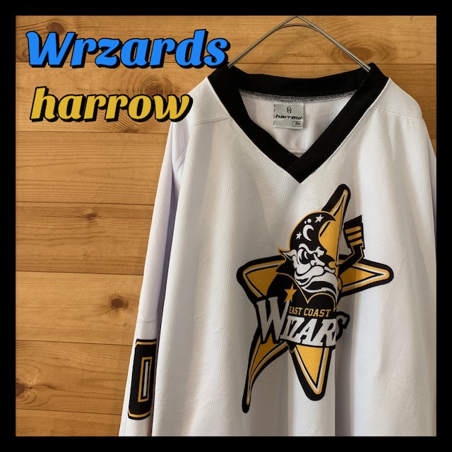 【Harrow】 アイスホッケー ウィザーズ ゲームシャツ ユニフォーム  East Coast Wizards
