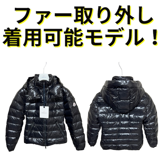 ☆新品未使用・本物保証☆MONCLER BADYFUR ダウンジャケット ブラック　黒色　00～2サイズ