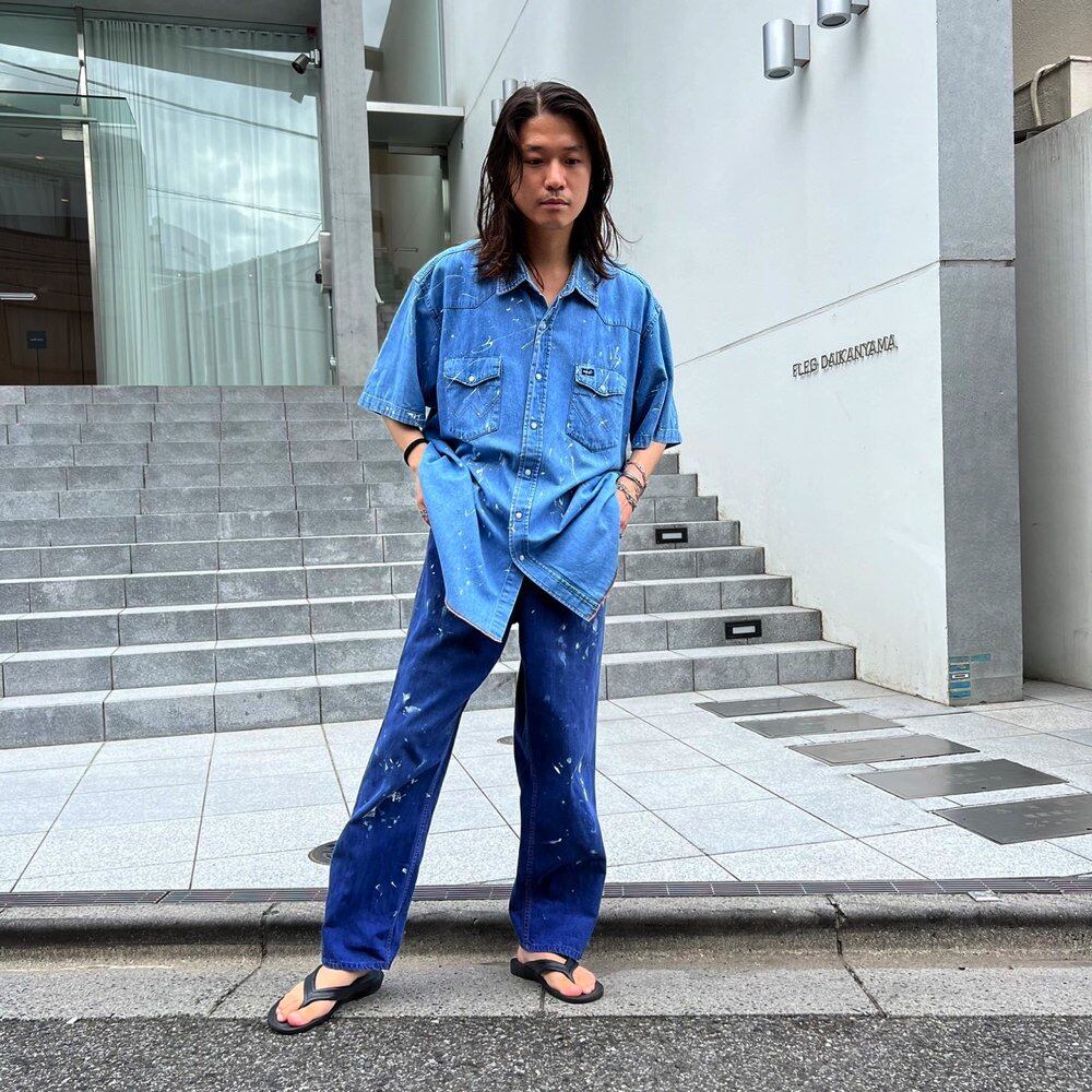 [Wrangler] Vintage S/S Denim Western Shirt [1980s-] Vintage S/S Denim  Western Shirt | beruf powered by BASE