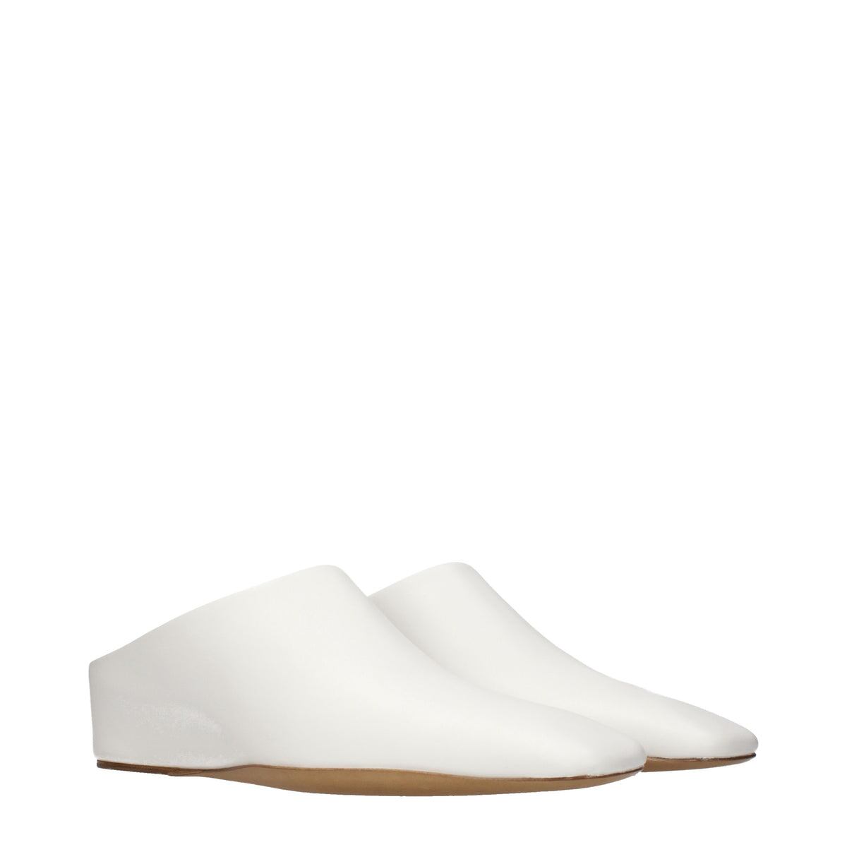 【新品】JIL SANDER ジルサンダー レディース スライドサンダル レザー ホワイト WR0012P4942102
