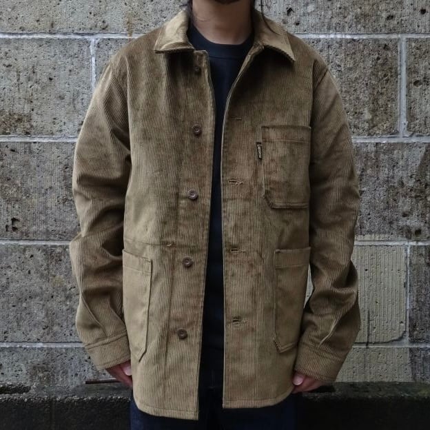 Le LABOUREUR (ルラブルール) VESTON VELOURS コーデュロイ ベージュ