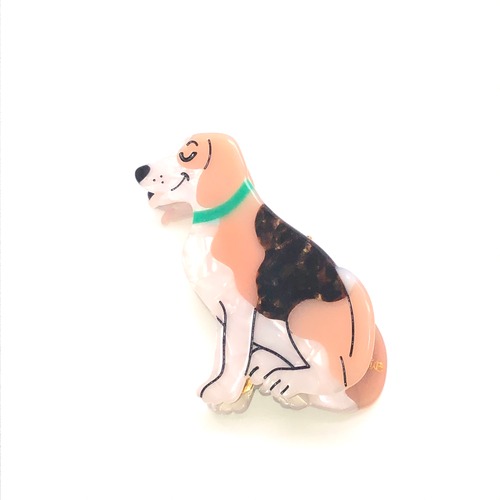 Coucou Suzette Dog Hair Clip【ビーグル】