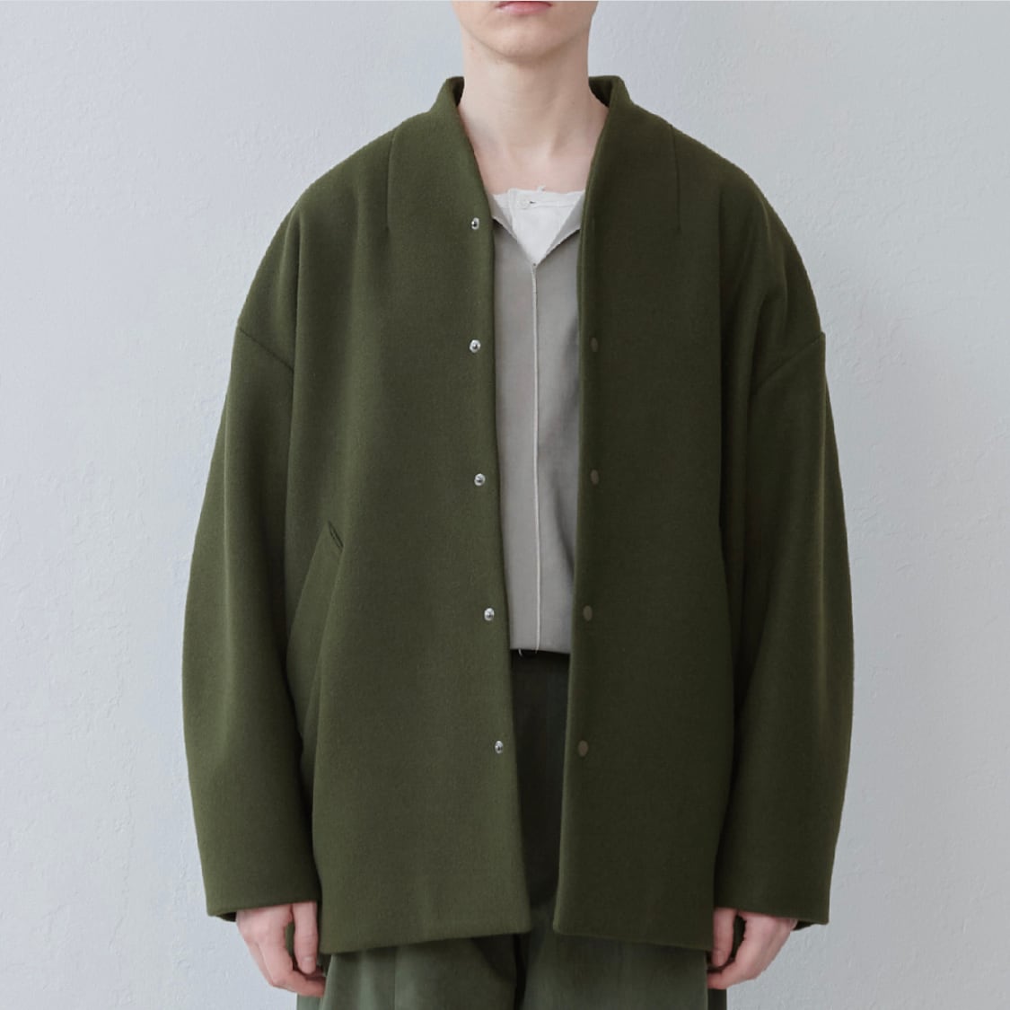 KELENノーカラーコート