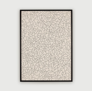 【NEW】fujie textile / Between Black & White 草むしり