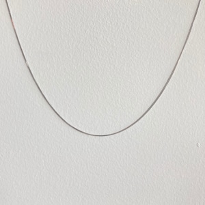 【SV1-43】16inch silver chain necklace