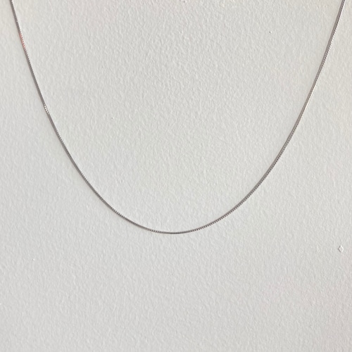 【SV1-43】16inch silver chain necklace