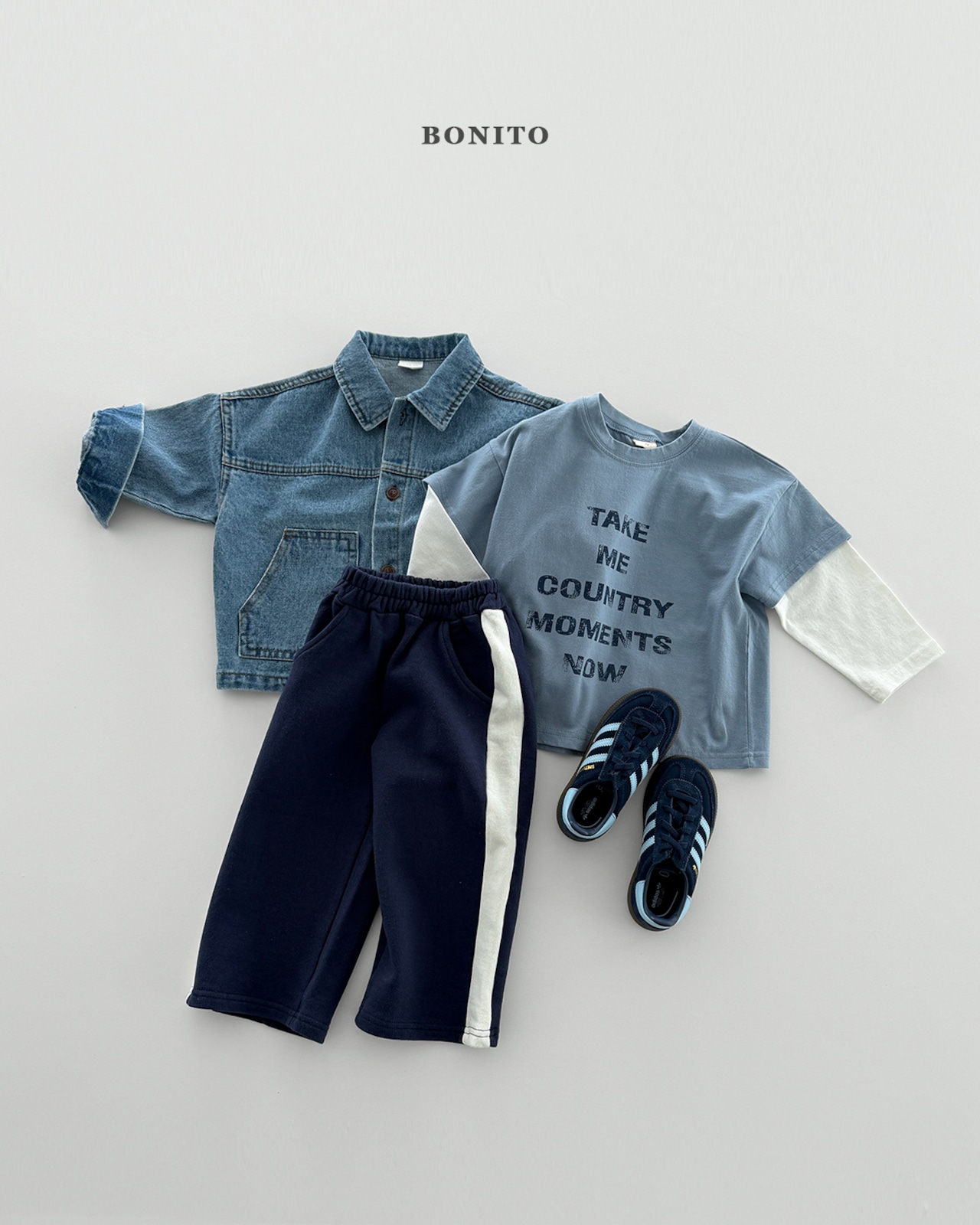 BONITO 26/SS バイカラーパンツ