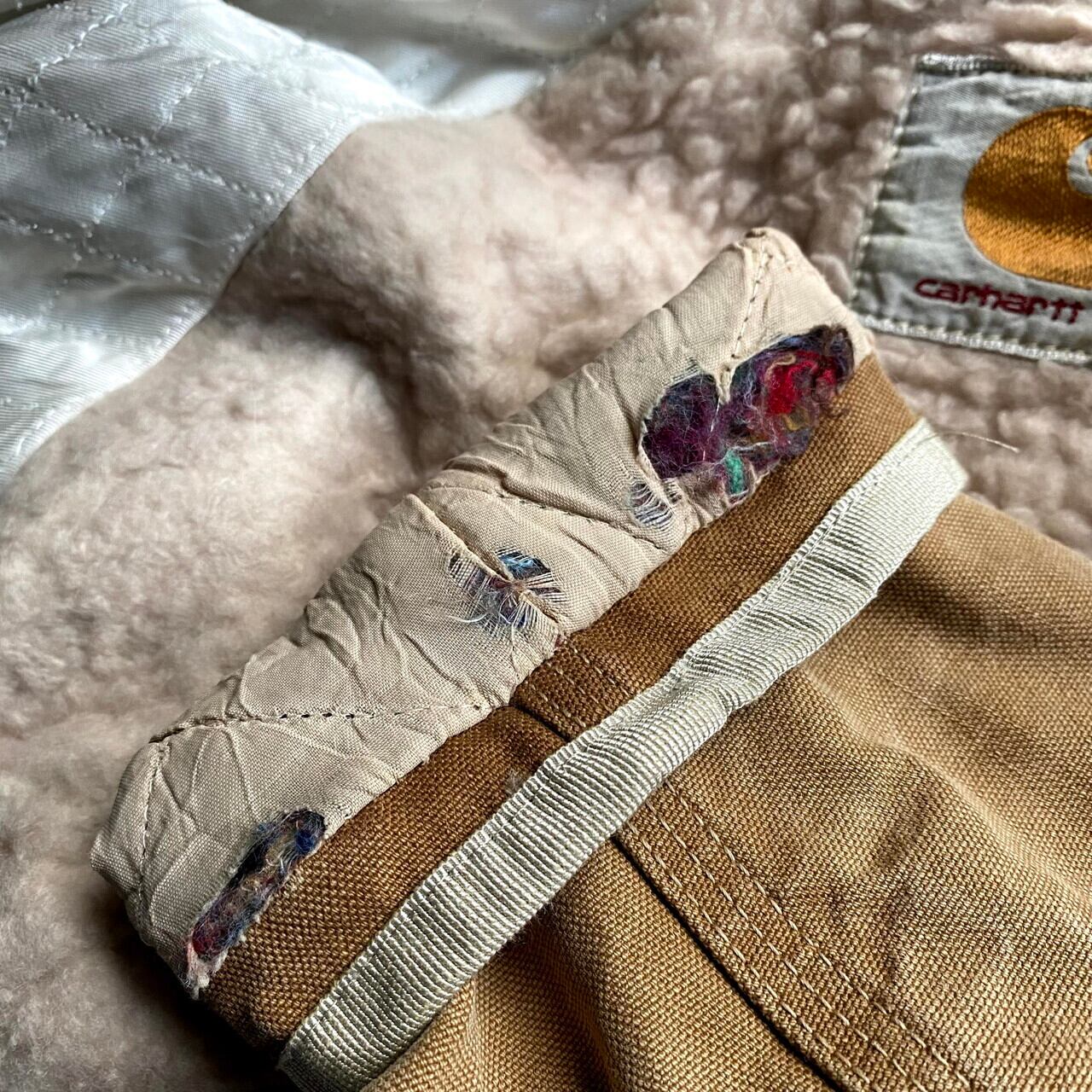 70年代 ヴィンテージ USA製 Carhartt カーハート ボアジャケット 