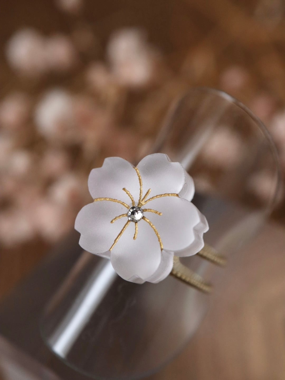 【和み桜 おめかしver.】リング