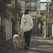秋田犬　ジップパーカー