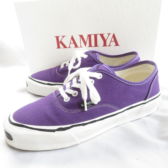 KAMIYA Herc ヴァルカナイズ スニーカー size42/カミヤ 0802