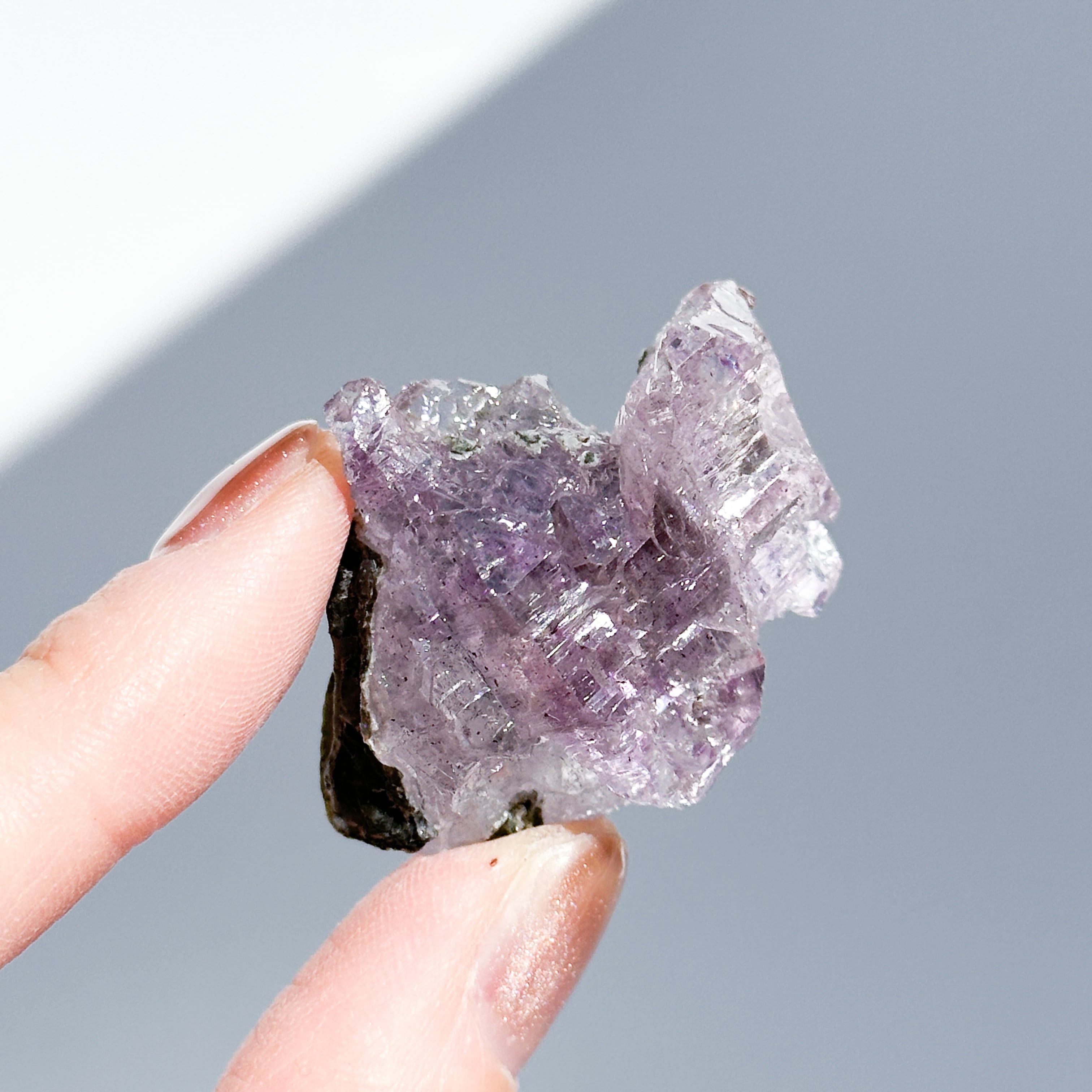 インド・カルール産アメジスト クラスター 43◇ Amethyst ◇天然石