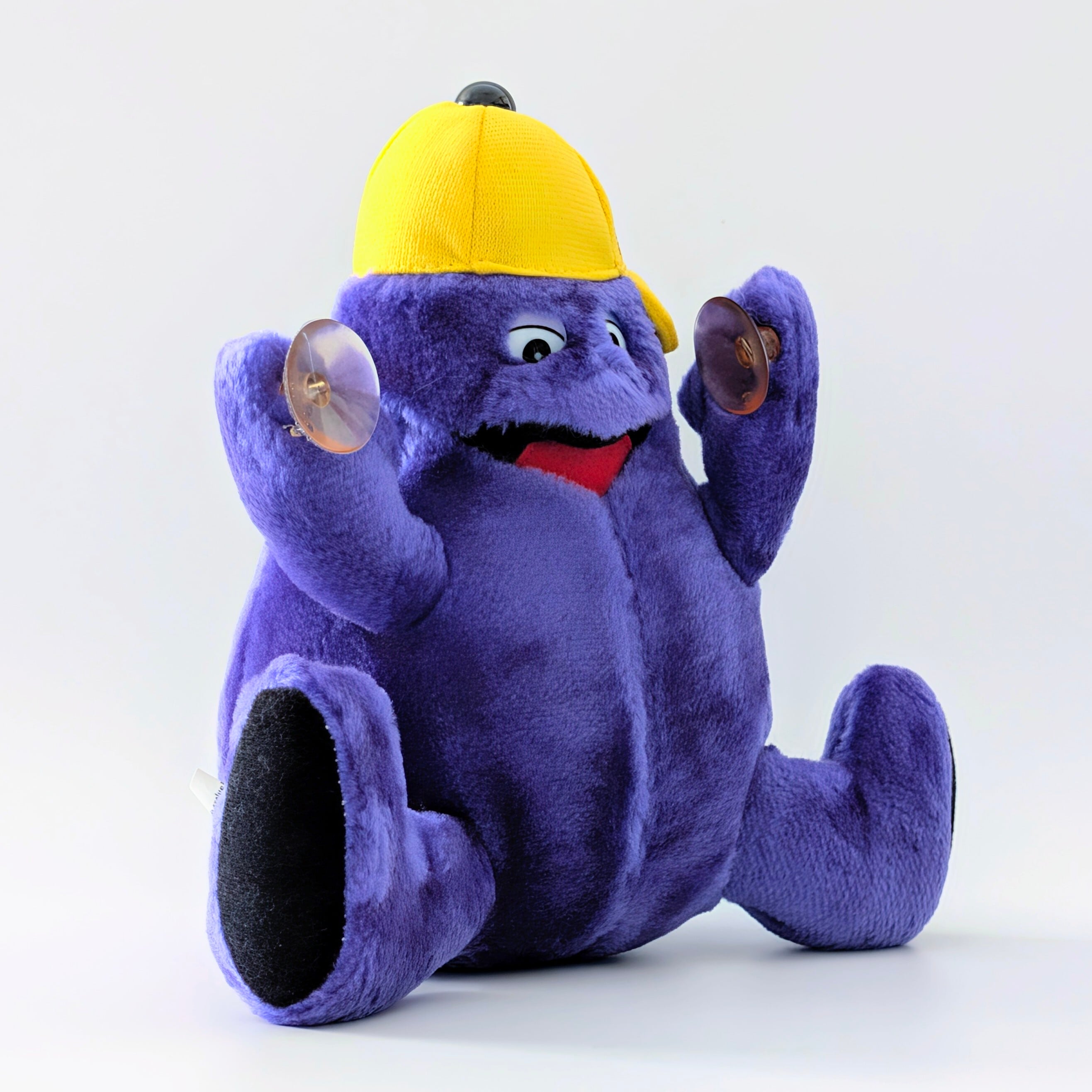 ☆VINTAGE 2000☆【 McDonald's( マクドナルド ) 】2000年 McDonaldland's 2000 Collection『 Grimace / グリマス 』吸盤付き Plush Toy / プラッシュ / ぬいぐるみ 〚アメリカン雑貨 アメトイ〛