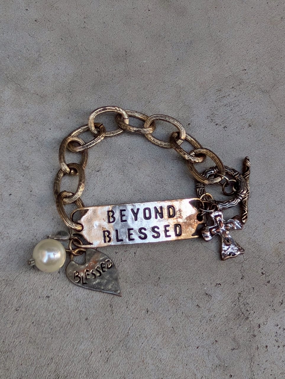 "BEYOND BLESSED" bracelet