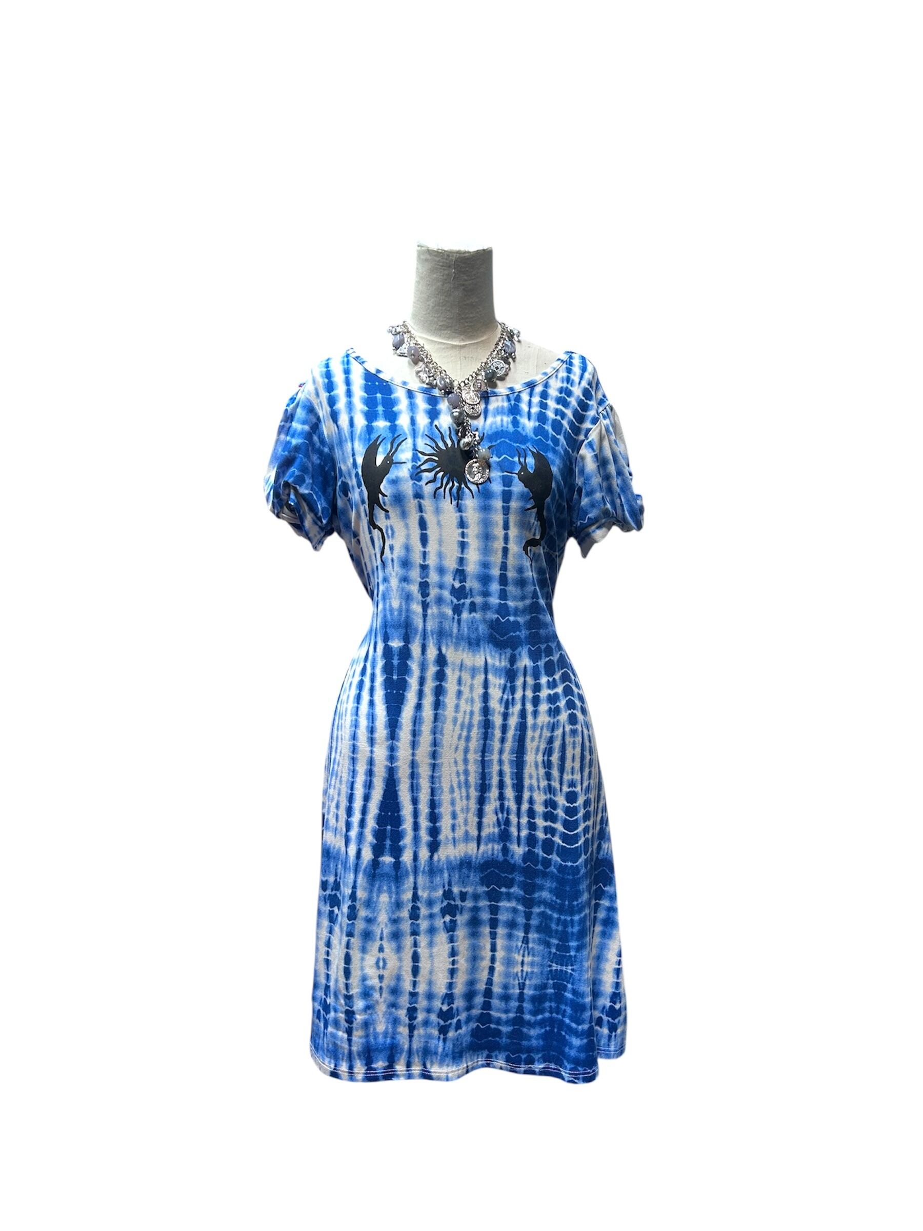 THE WORLD BEHIND Twin dragons　dress