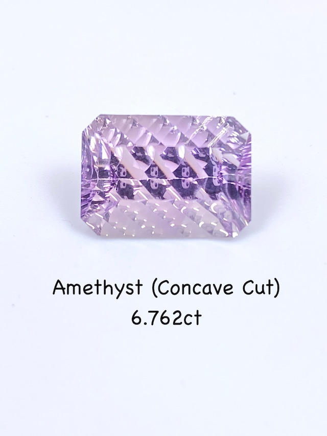 アメシスト（コンケーブカット）6.762ct　ルース