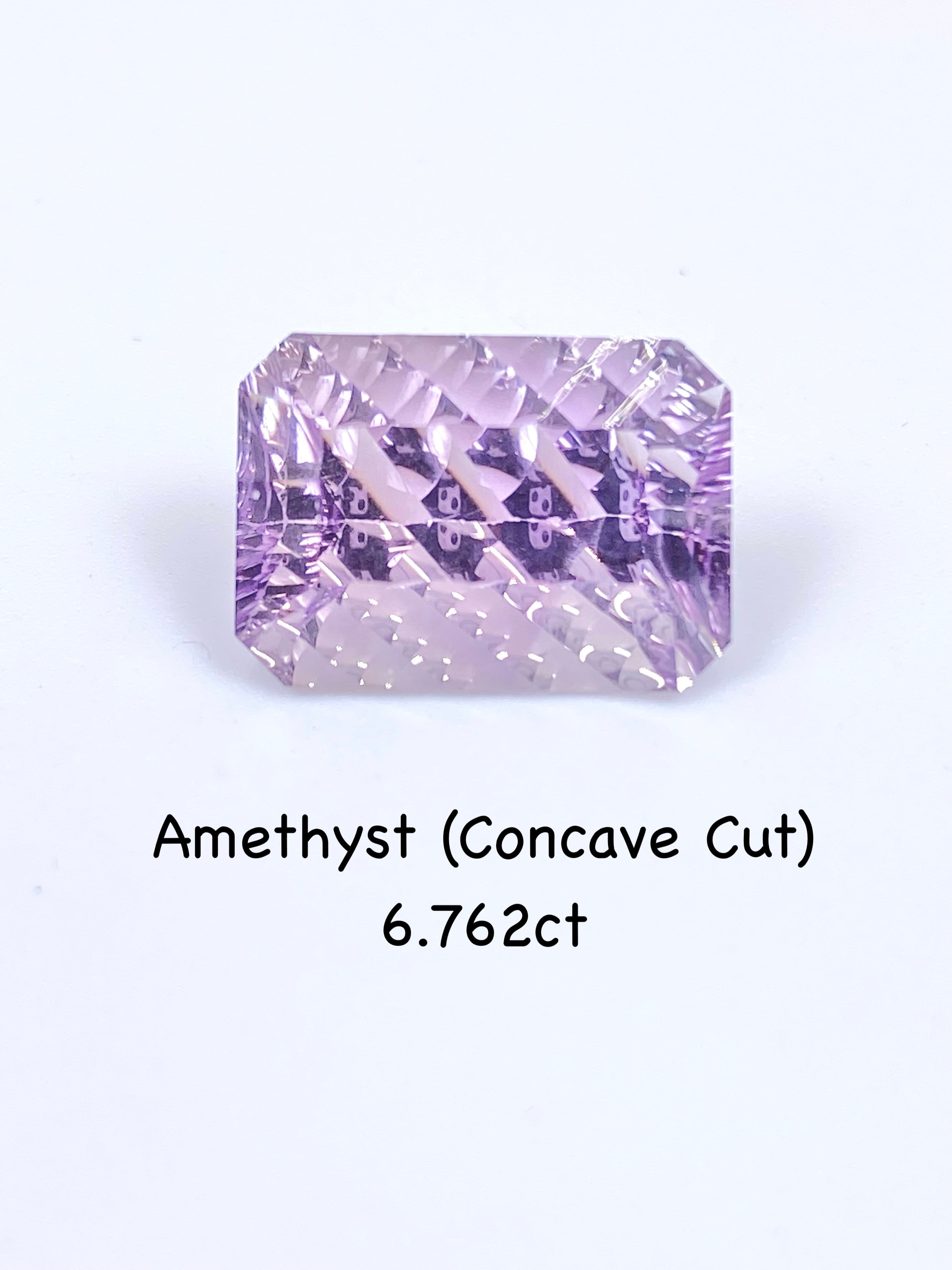 アメシスト(コンケーブカット)6.762ct ルース