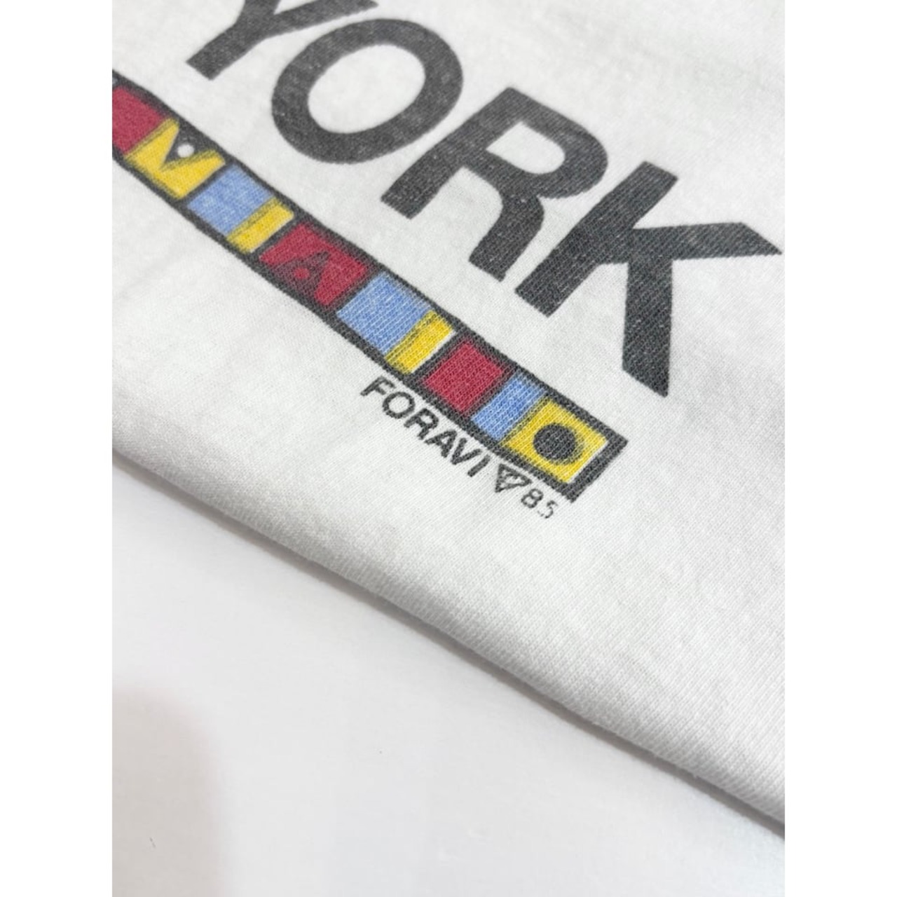 80s "SOHO" ART Tee MADE IN USA  Size XL