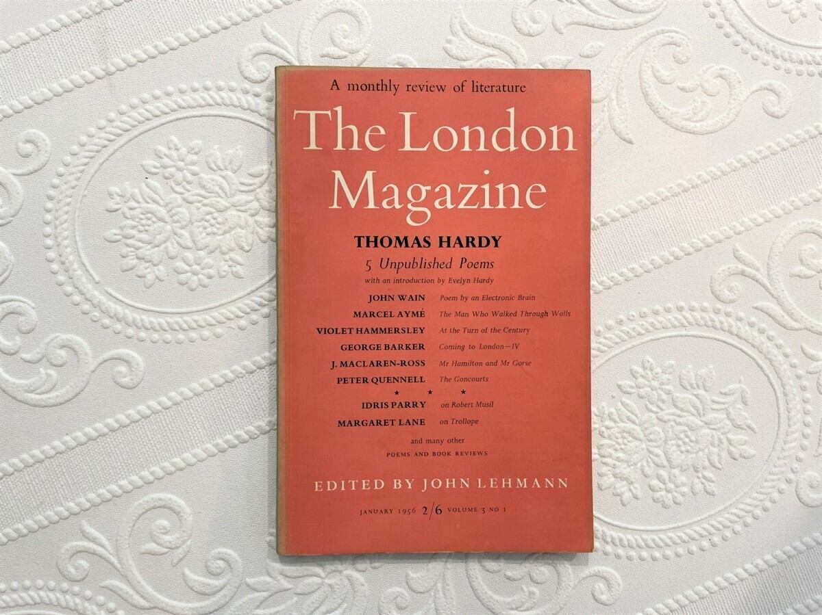 【PV198】The London Magazine Volume 3 Number 1 / display book