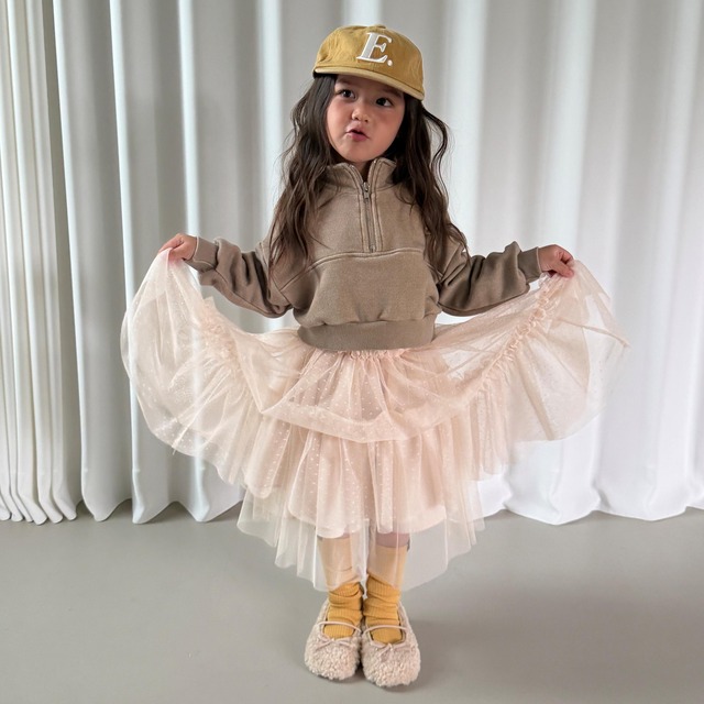 【2点送料無料】«予約»«ジュニアサイズあり»«elly molly» シャシャスカート