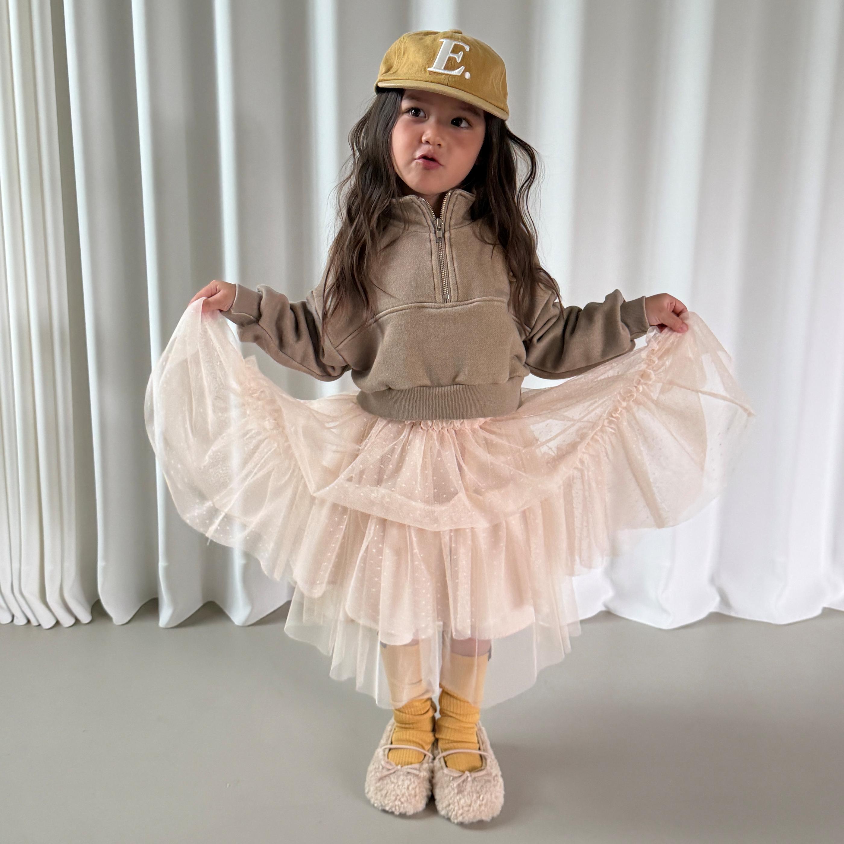 【2点送料無料】«予約»«ジュニアサイズあり»«elly molly» シャシャスカート