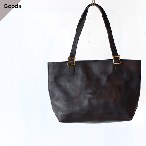 vasco ヴァスコ LEATHER TRAVEL TOTE BAG - MEDIUM オイルドレザートートバッグ VS-263L ブラック