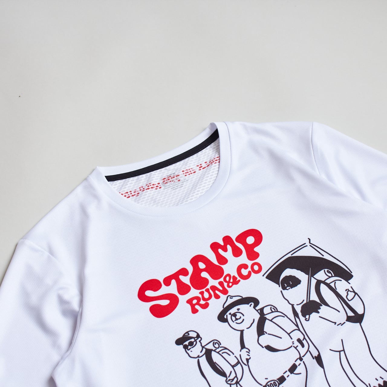 STAMP RUN&CO（スタンプランアンドコー）STAMP GRAPHIC RUN TEE (WALK