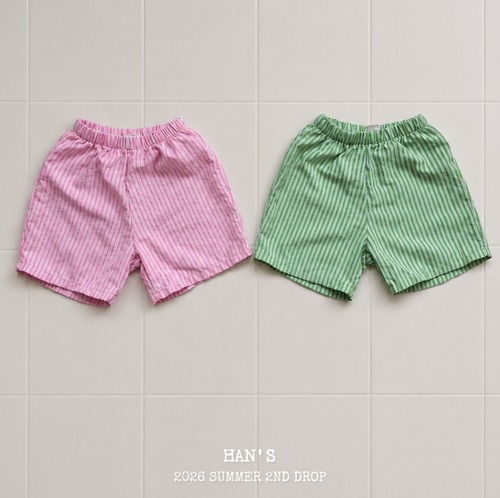 HANS 2nd［取寄］ray half pants 26summer