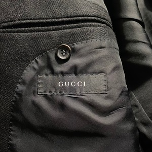 GUCCI double breasted mohair tailored jacket