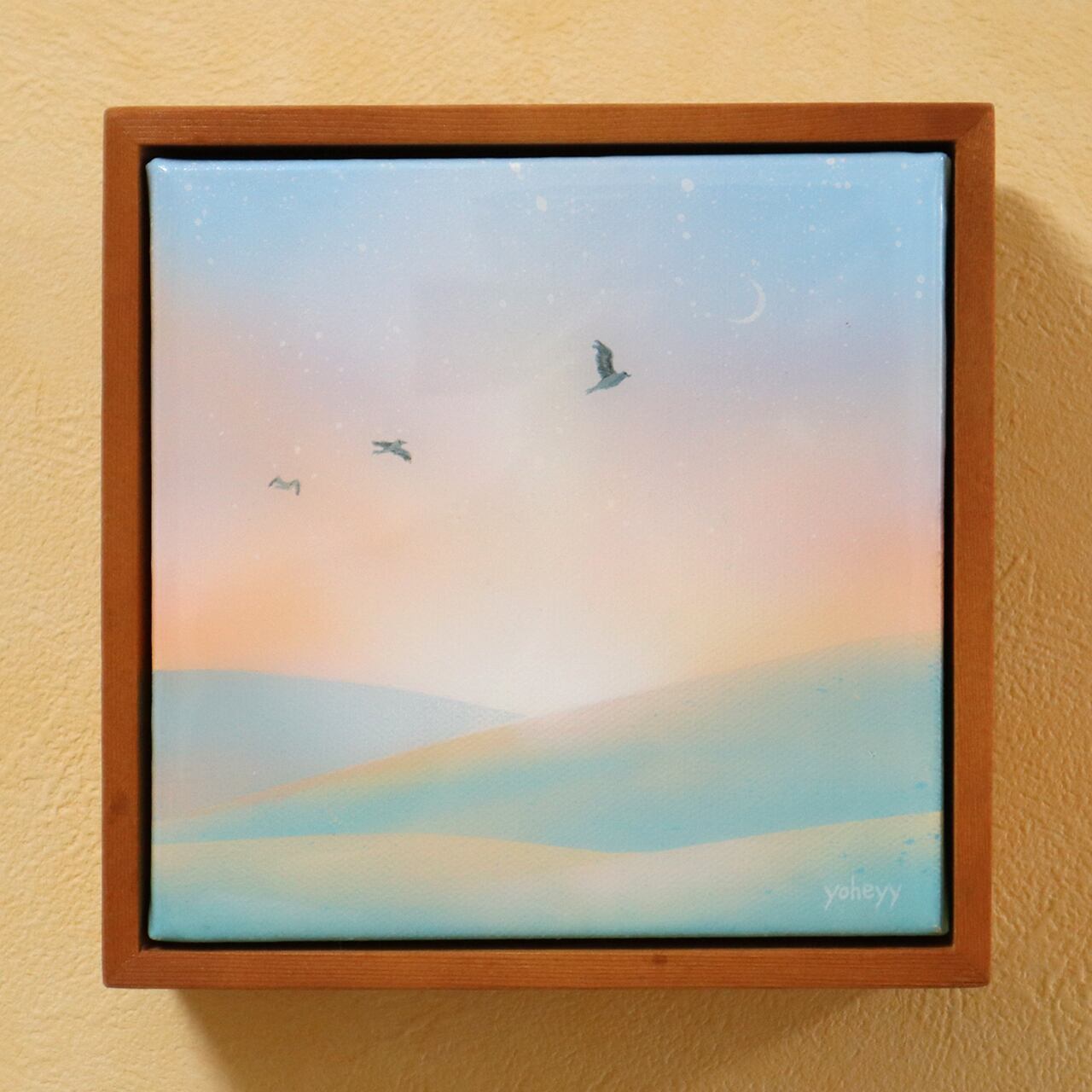 Morning Light / 朝の光 1点もの 絵画 絵 空 抽象画 アート 現代アート