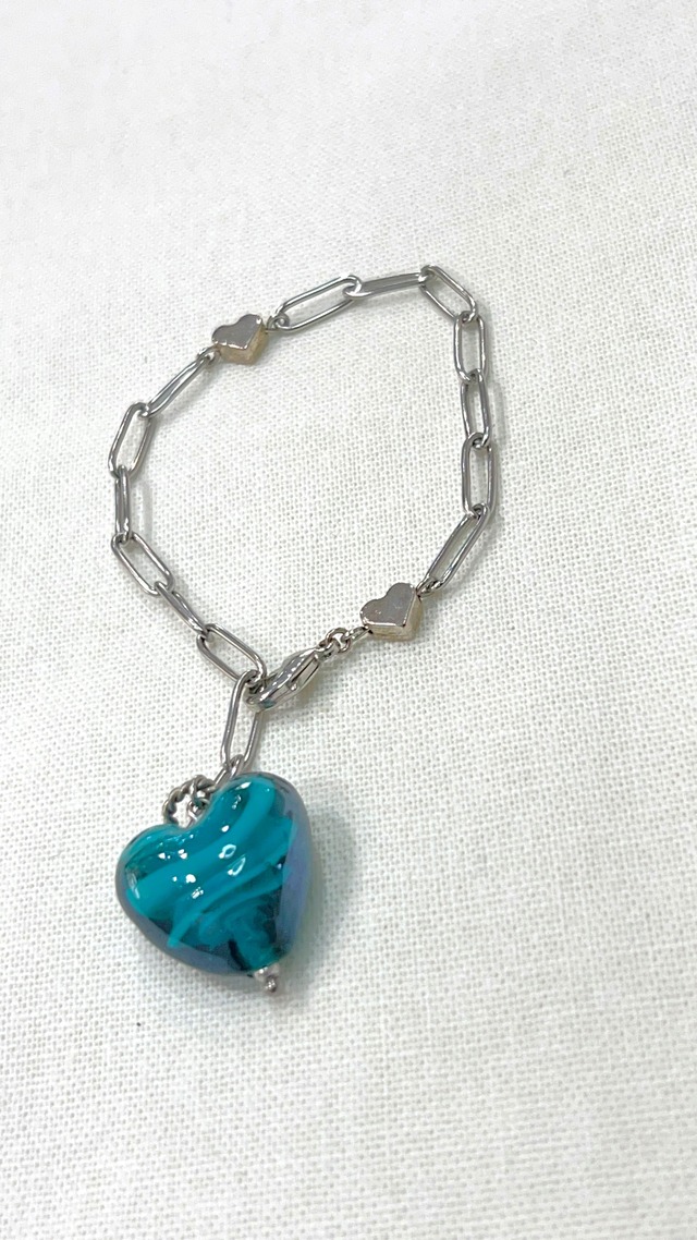 【Belle Lien】drop heart bracelet