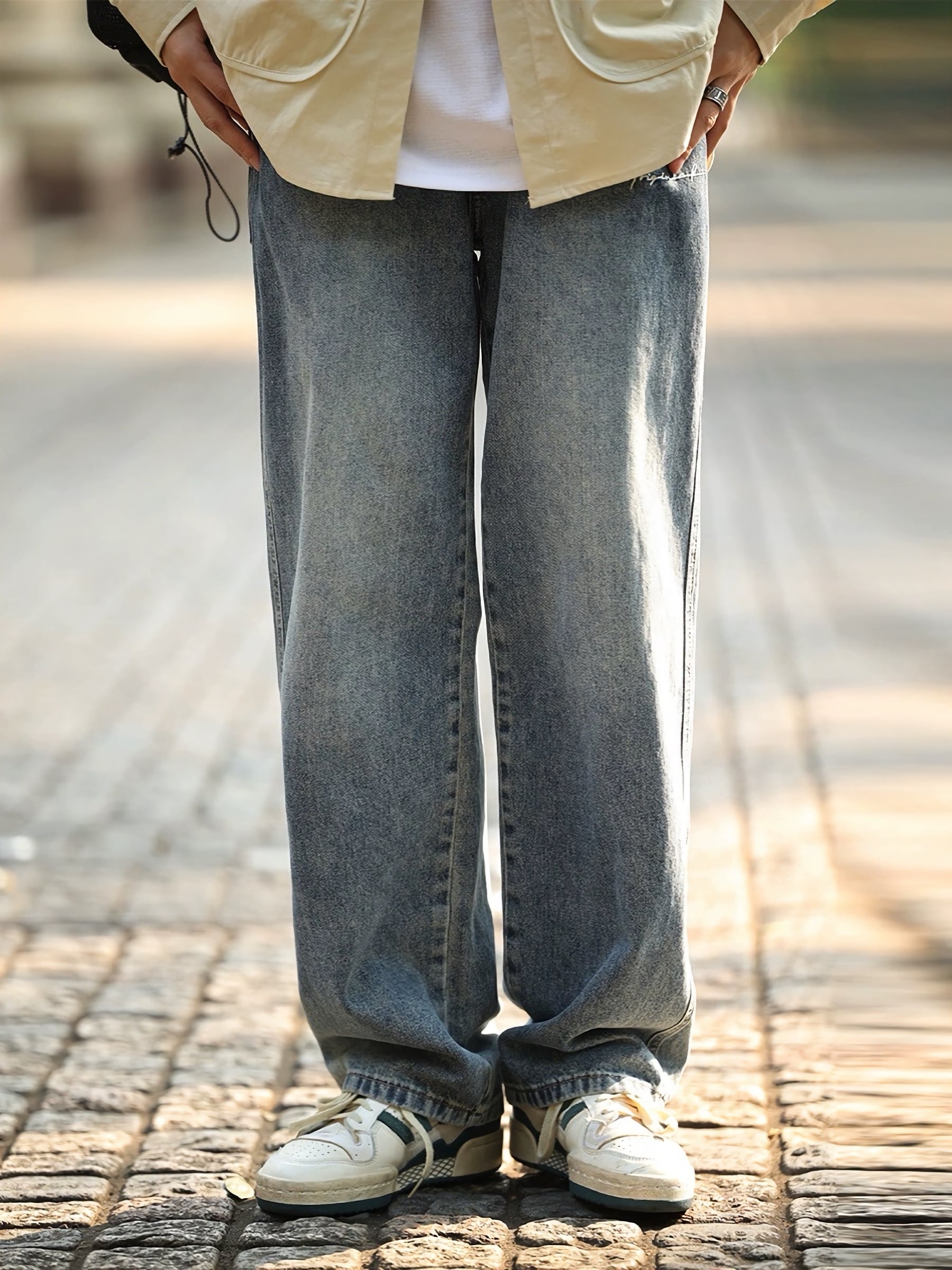 ヴィンテージウォッシュワイドデニム / Vintage Wash Wide Denim