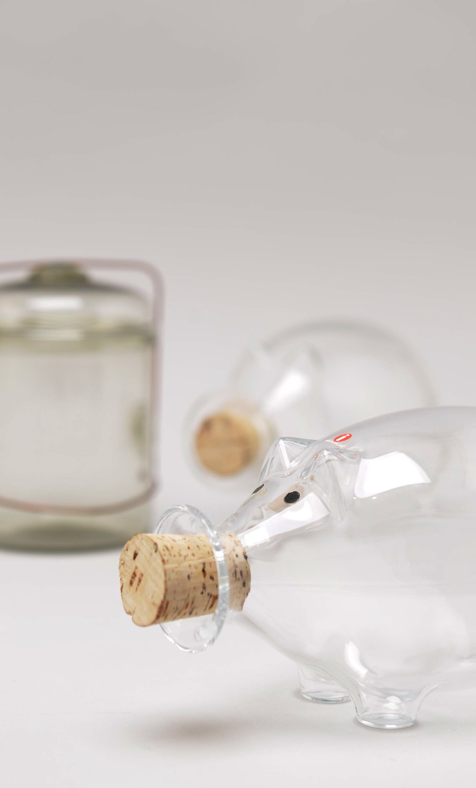 iittala Pig Jar イッタラ ブタのガラス製ジャー ビンテージ 1970年