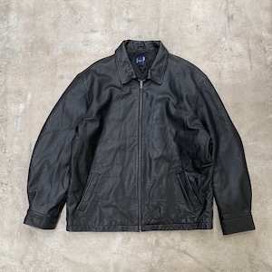 90's old GAP used leather jacket