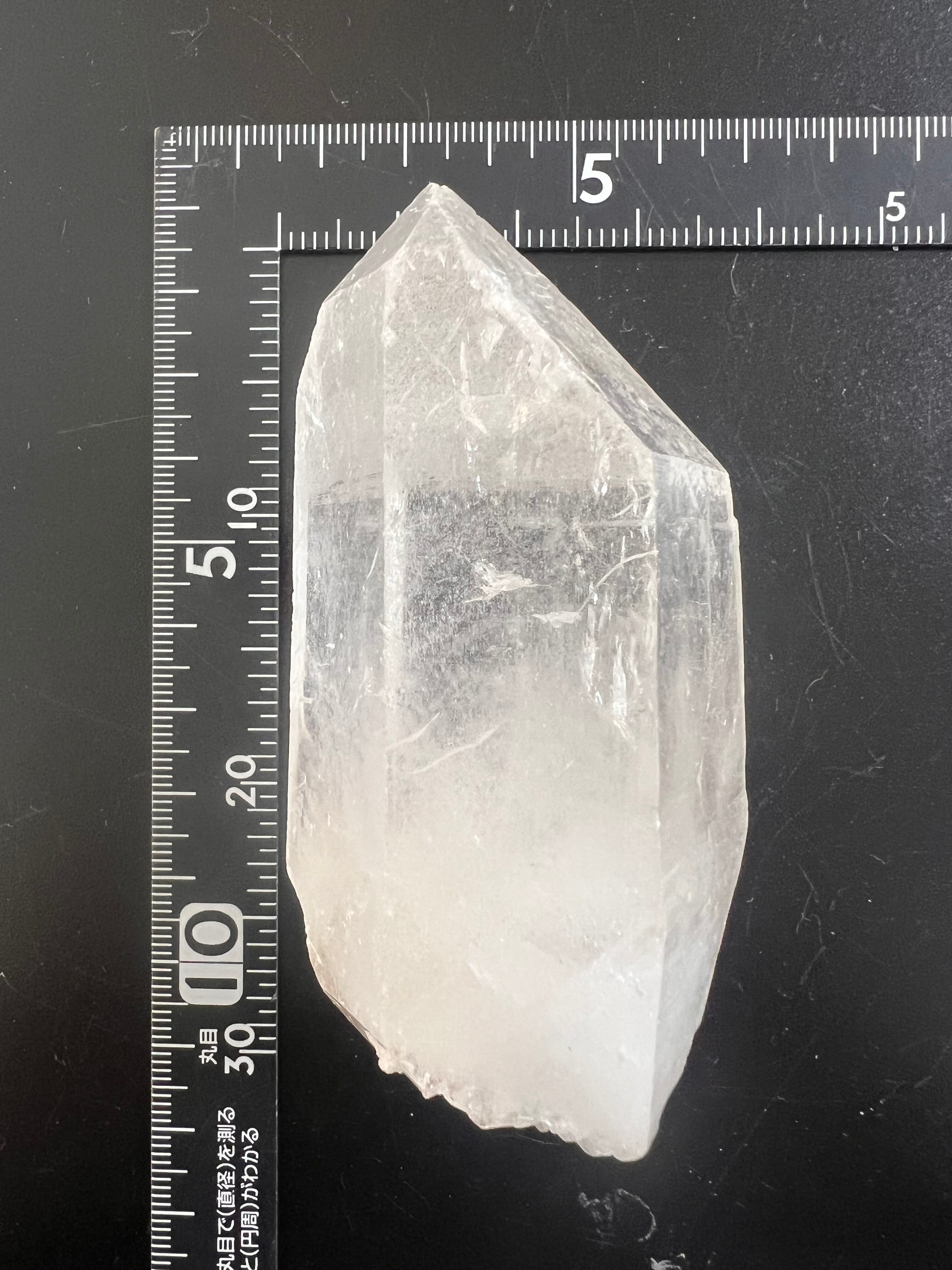 E33041】セルフヒールド 両錐 水晶 クォーツ ヒマラヤ水晶 ヒマラヤ産