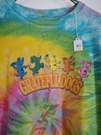 1980’s Old “Grateful Dogs” Tie-Dye Long Sleeve T-Shirt