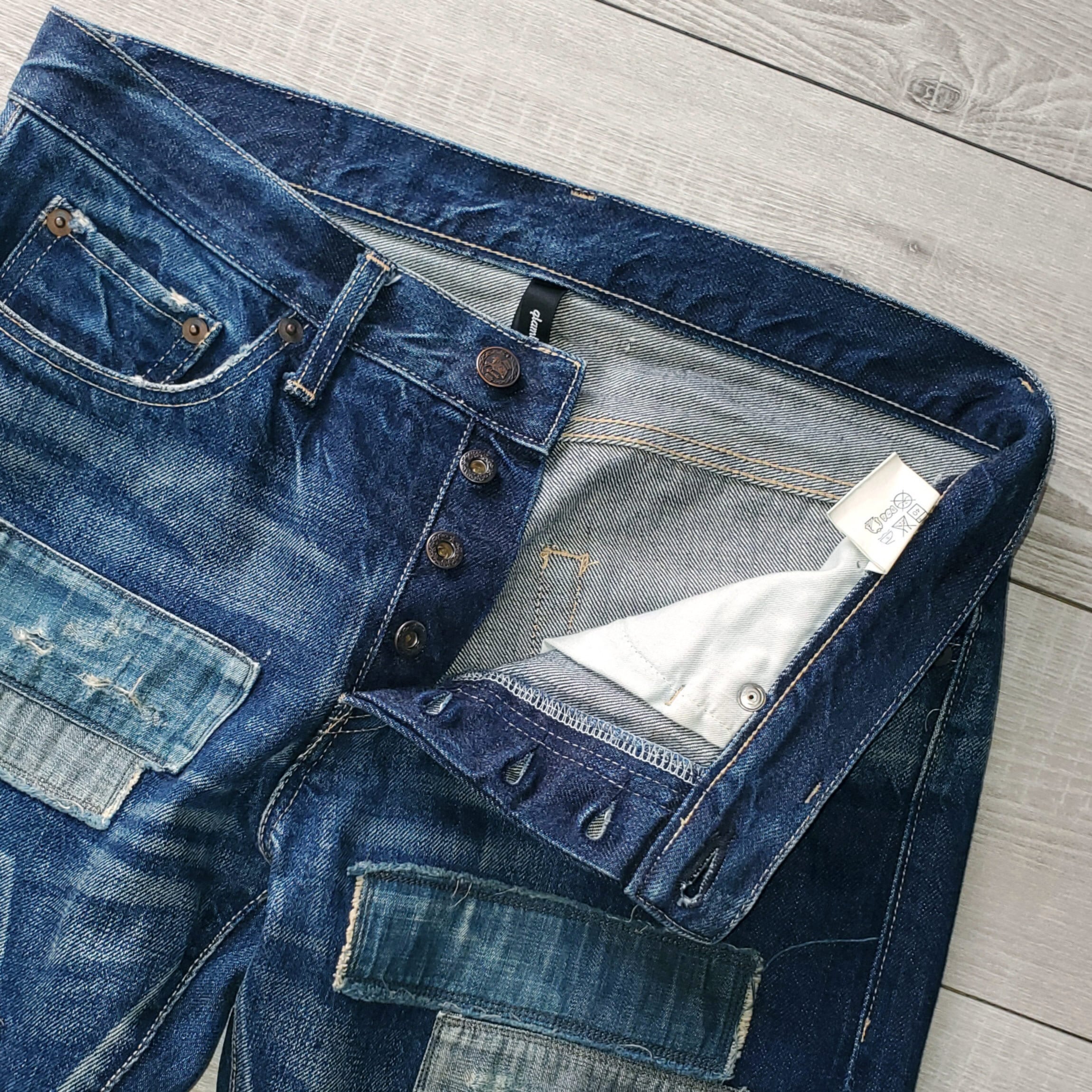 送料無料 glambグラム□良品 初期 名作 Unplugged Denim アンプラグド 