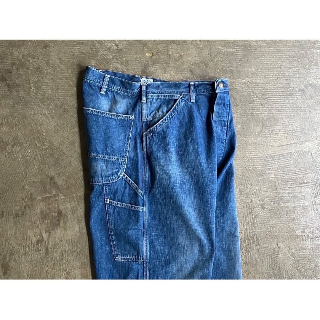 orSlow(オアスロウ) Wide Fit 30's Painter Pants Denim Used