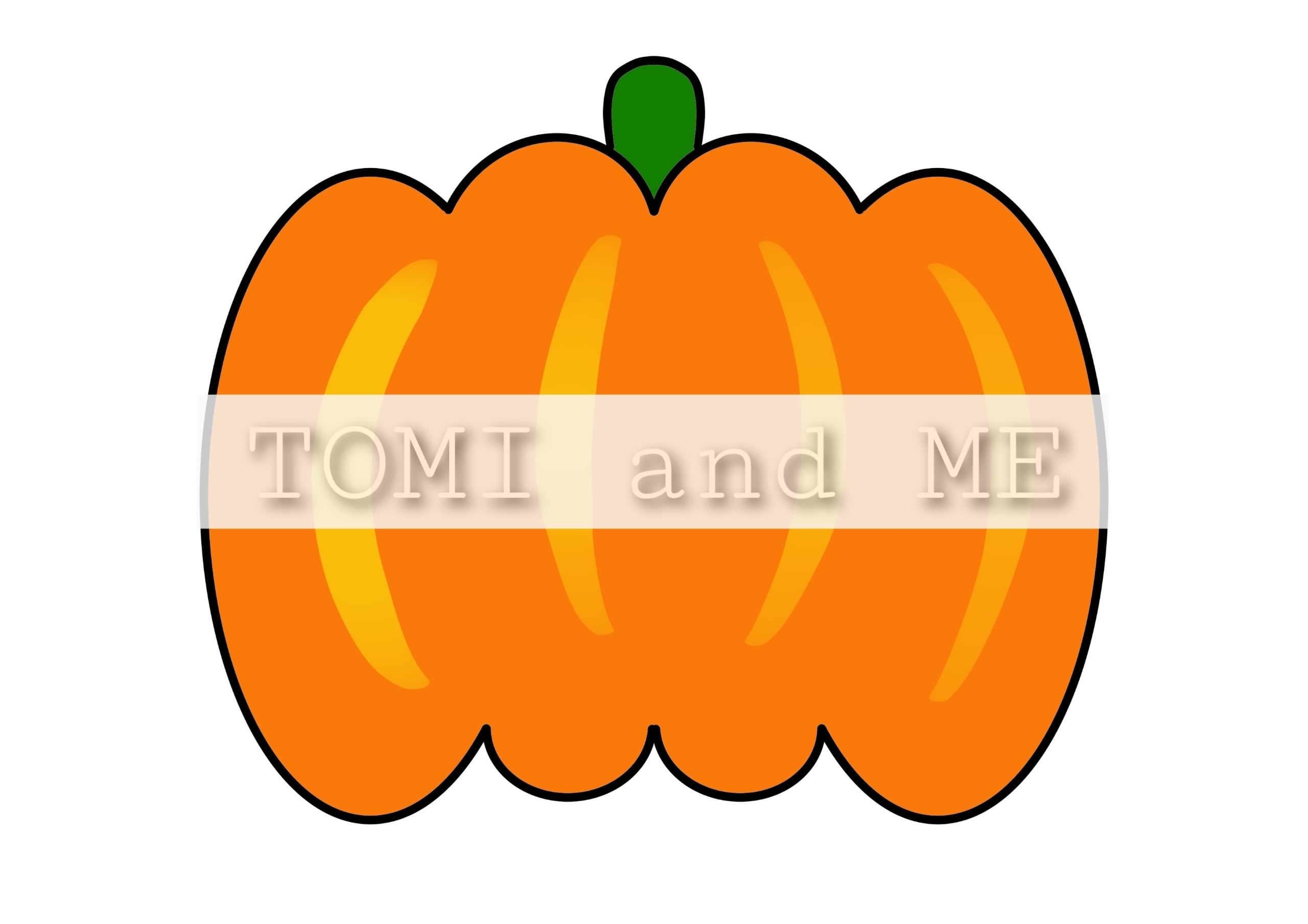 おおきなカボチャ（ハロウィン） | TOMI and ME
