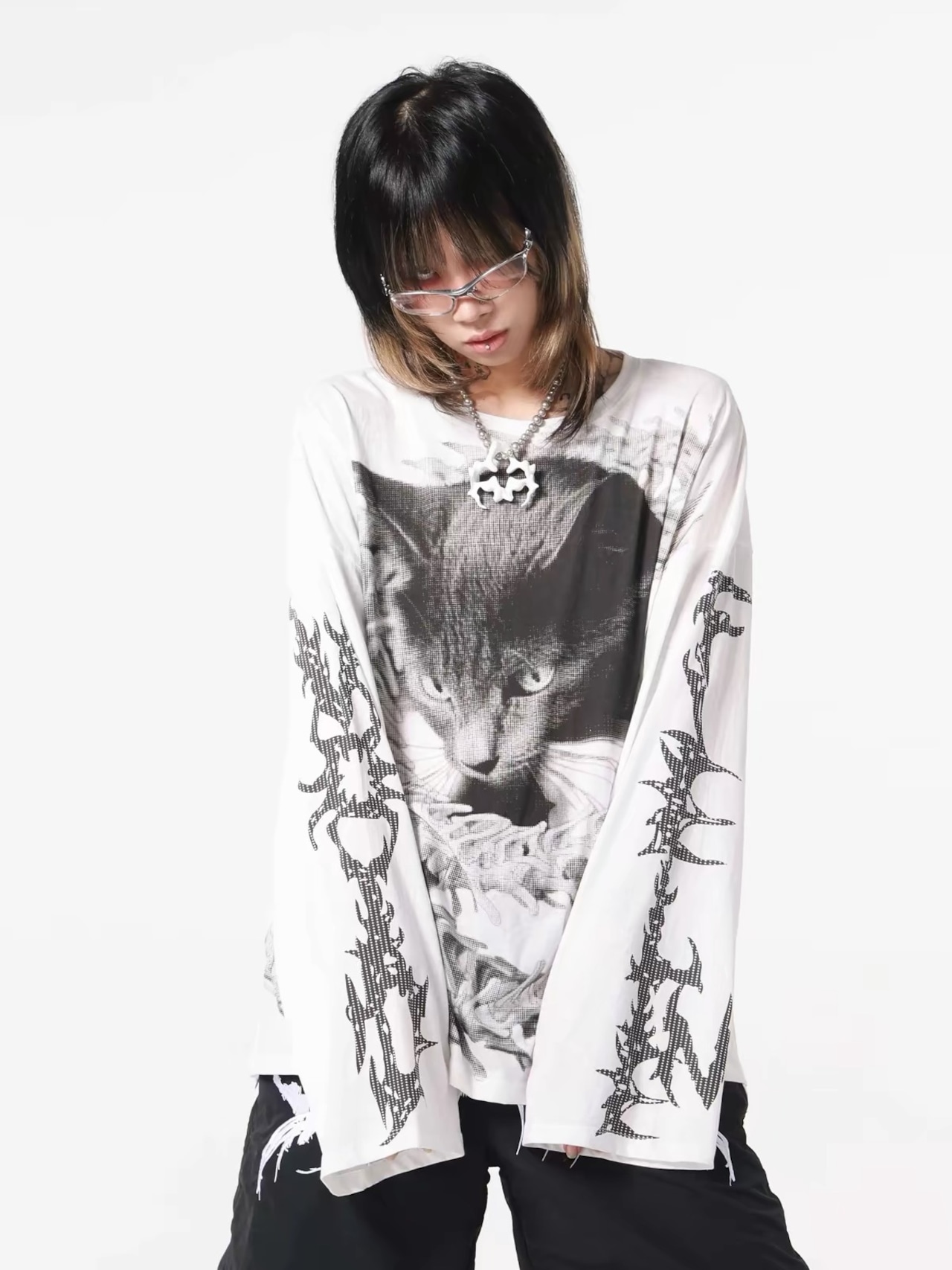 【Vestige】feline T-shirt