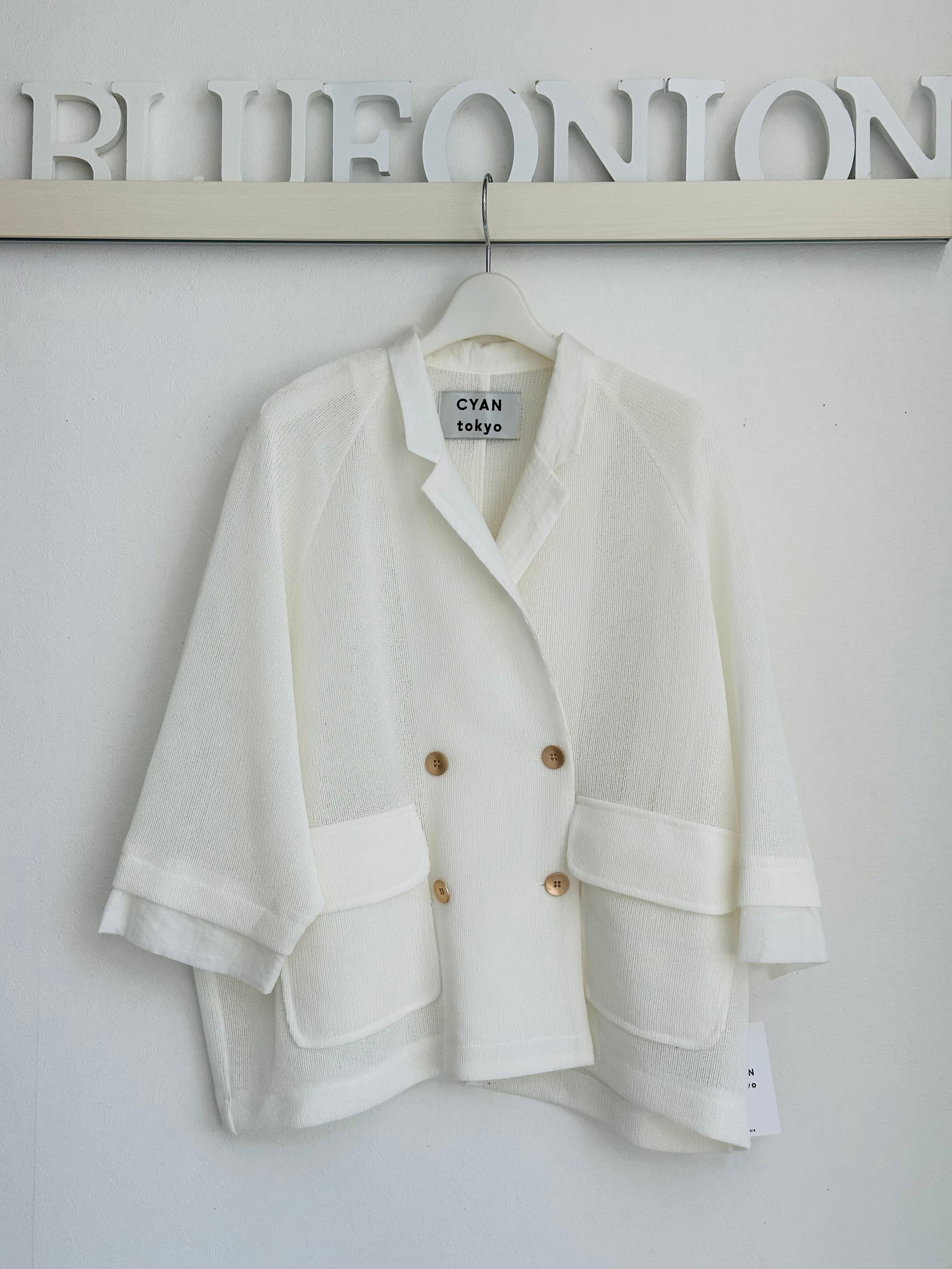 ニットライクメッシュW ジャケット 601453 cyantokyo 003-2604 | BlueOnion