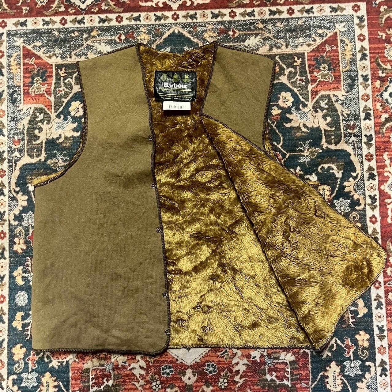90s Barbour Liner Vest バブアー ライナーベスト ヴィンテージ 王室