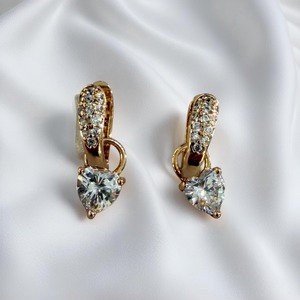 MOMOKA 18Kコーティングリングピアス