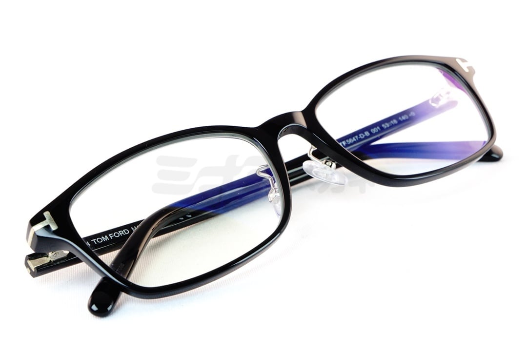 ディーンフジオカさん着用】TOM FORD ブルーライトカット TF5647-D-B